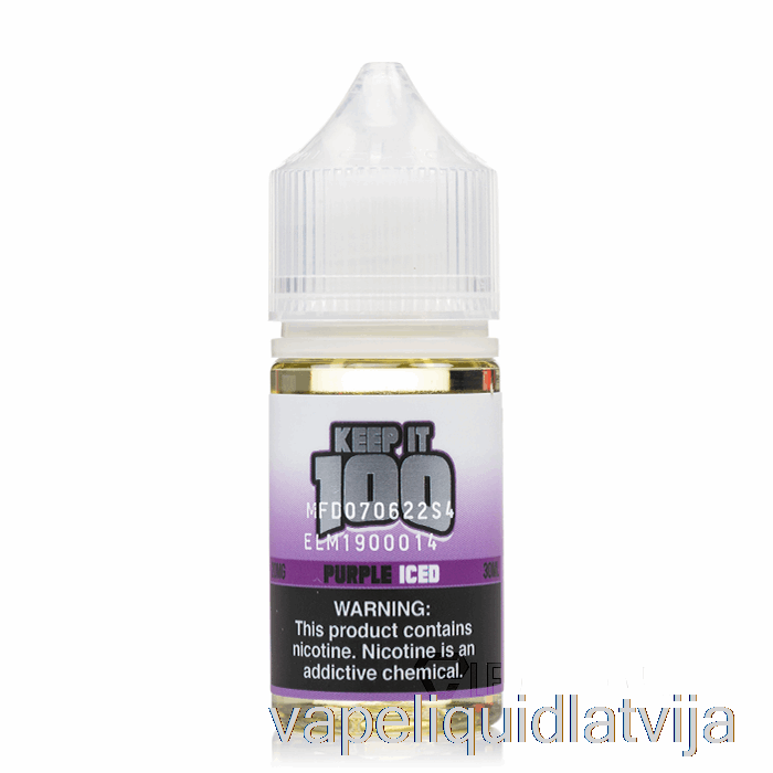 Violets Ledus - Paturēt To 100 Sāļi - 30ml 50mg Vape šķidrums